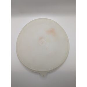 Vintage Tupperware Clear plastic Lid 9 inches